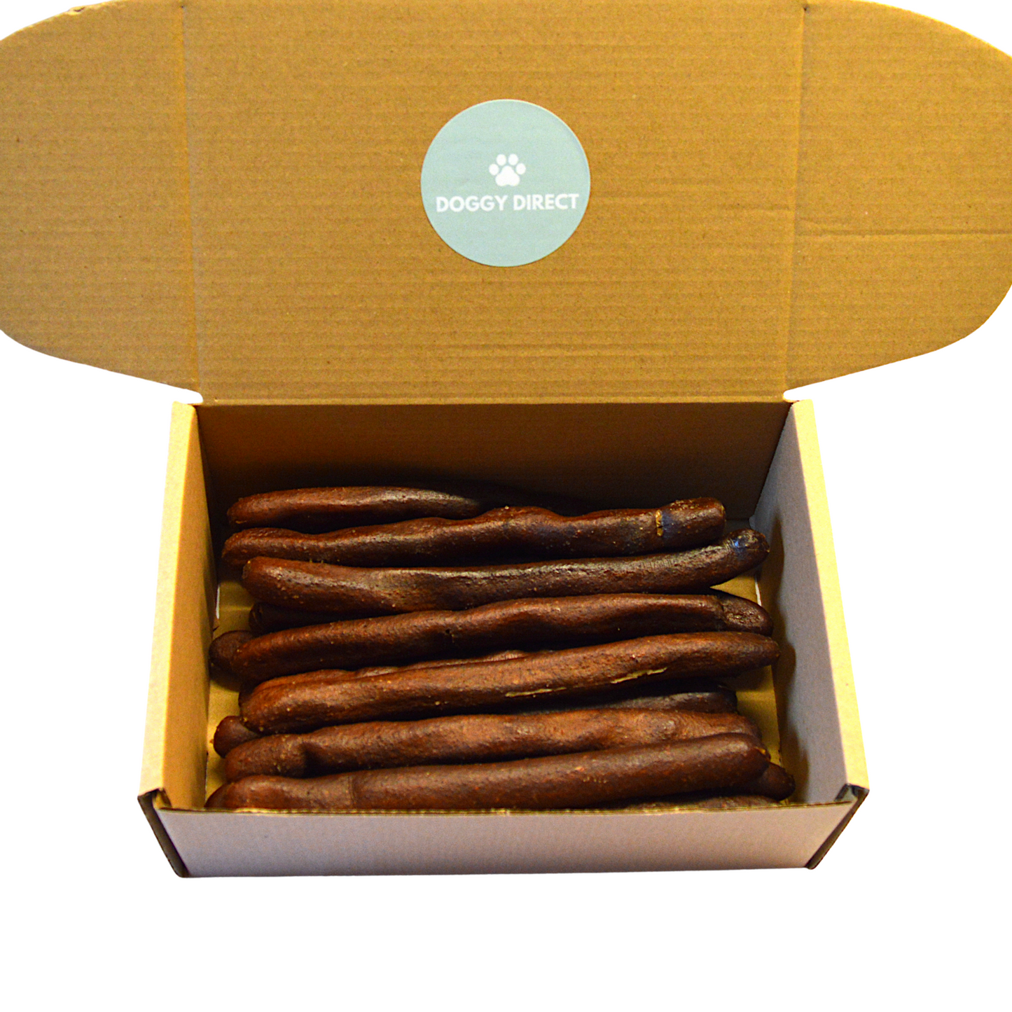 Doggy Direct Natural Duck Sticks - Gourmet Meat Sausage Treats for Dogs - 10, 20 & 30 PACKS