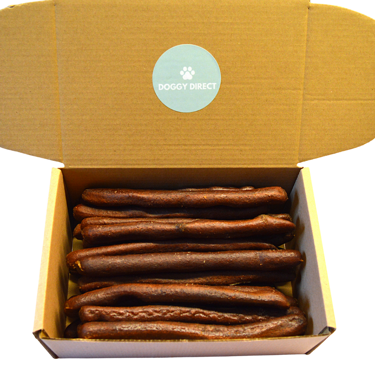 Doggy Direct Natural Duck Sticks - Gourmet Meat Sausage Treats for Dogs - 10, 20 & 30 PACKS