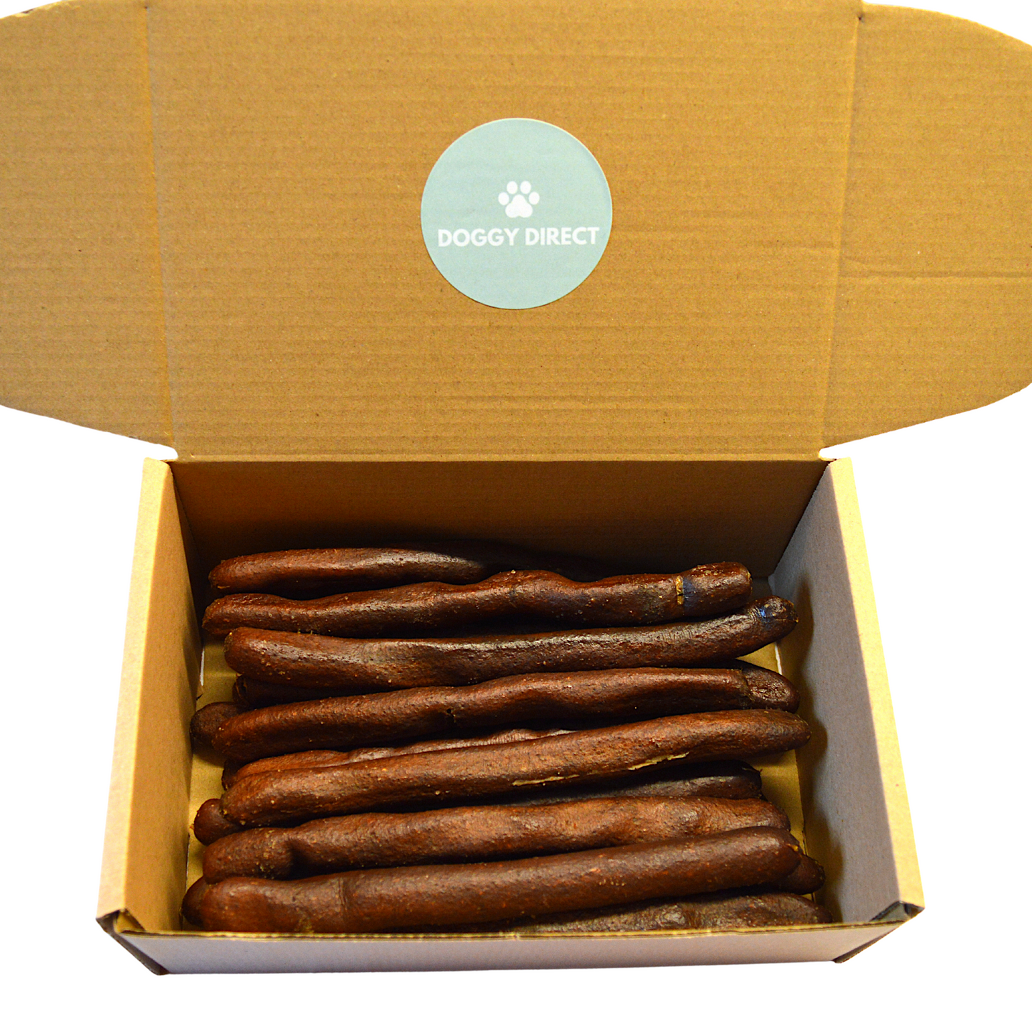 Doggy Direct Natural Duck Sticks - Gourmet Meat Sausage Treats for Dogs - 10, 20 & 30 PACKS