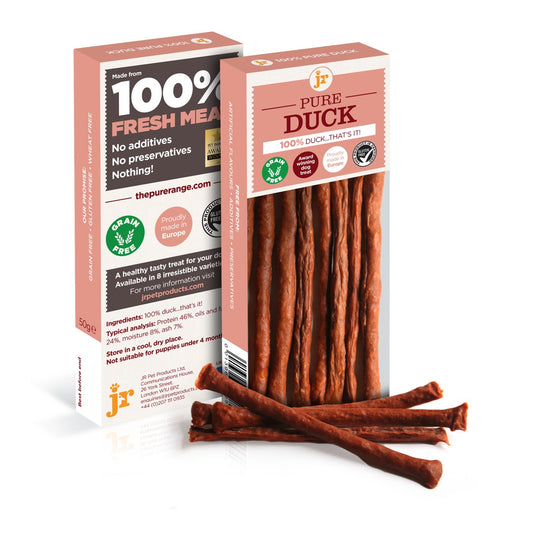 JR Pure Duck - Meat Sticks for Dogs 50g